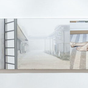 Eyes Closed. Courtesy of INDA Gallery