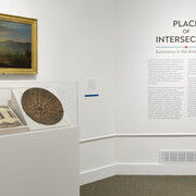 Place of intersection. Survivance in the american west, exhibition view. Courtesy of DeCordova Sculpture Park and Museum