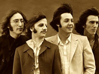John Lennon, Ringo Starr, Paul McCartney y George Harrison