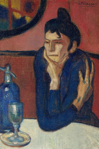 Pablo Picasso. Consumatrice di assenzio