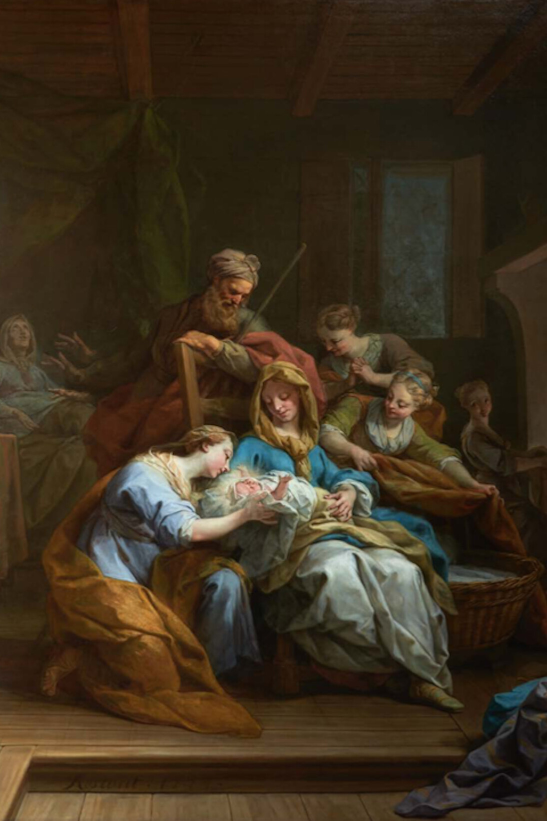 Jean-Baptiste Oudry, L’Adoration des Mages, 1717. Huile sur toile, 290 x 260 cm. Villeneuve Saint-Georges, Eglise Saint-Georges (DRAC Ile-de-France. coll. Ville de Villeneuve-Saint-Georges © Joël Fibert
