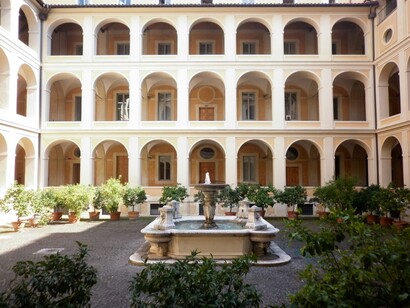 Roma, Italia, Complesso del San Michele, Cortile delle Zitelle, ph. Roberto Luciani