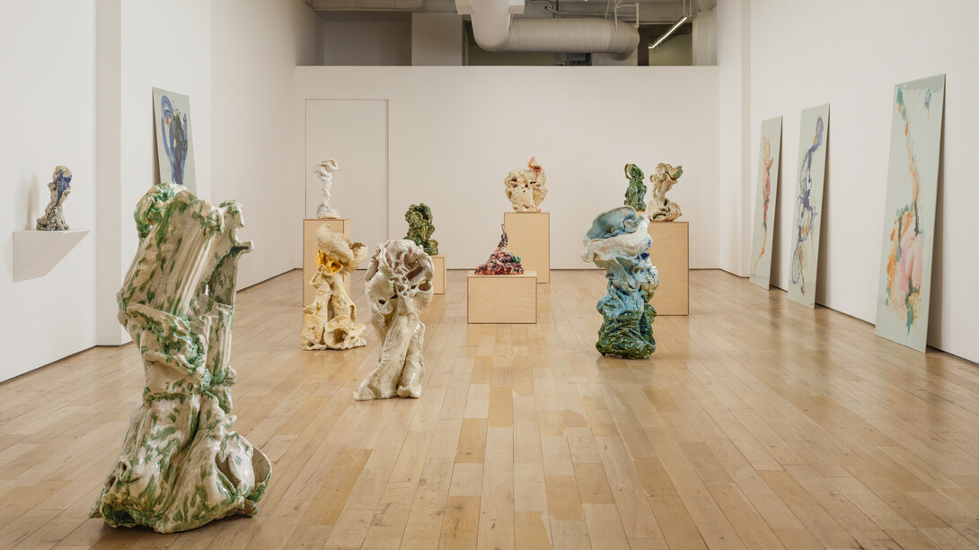 Irene Nordli, Both sides now, exhibition view. Courtesy of HB381. Photo by Joe Kramm