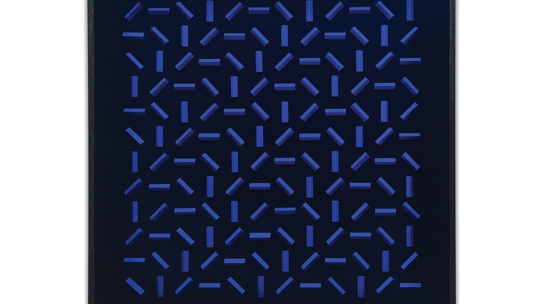 Klaus Staudt, 1/886 B21, Nirwana (nirvana), 2001, Acrylic, wood and plexiglas, 70 x 70 x 4.5 cm, 27 1/2 x 27 1/2 x 1 3/4 inches