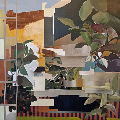 Beto Fame, Travessia. Cortesia da Galeria Murilo Castro