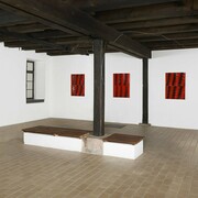 János Megyik and Arne Schreiber, exhibition view. Courtesy of Edition & Galerie Hoffmann 