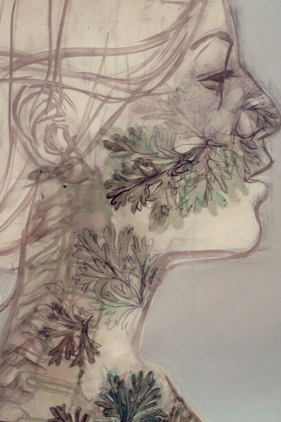 Giorgia Moretti, Donna inspira assenzio, 2016