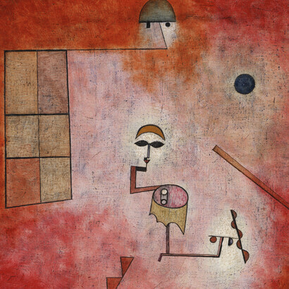 Paul Klee, "Prestigiatore", (1927), Philadelphia Museum of Art, USA. Sono opere che hanno una forza intrinseca e ci trasmettono un messaggio molto forte