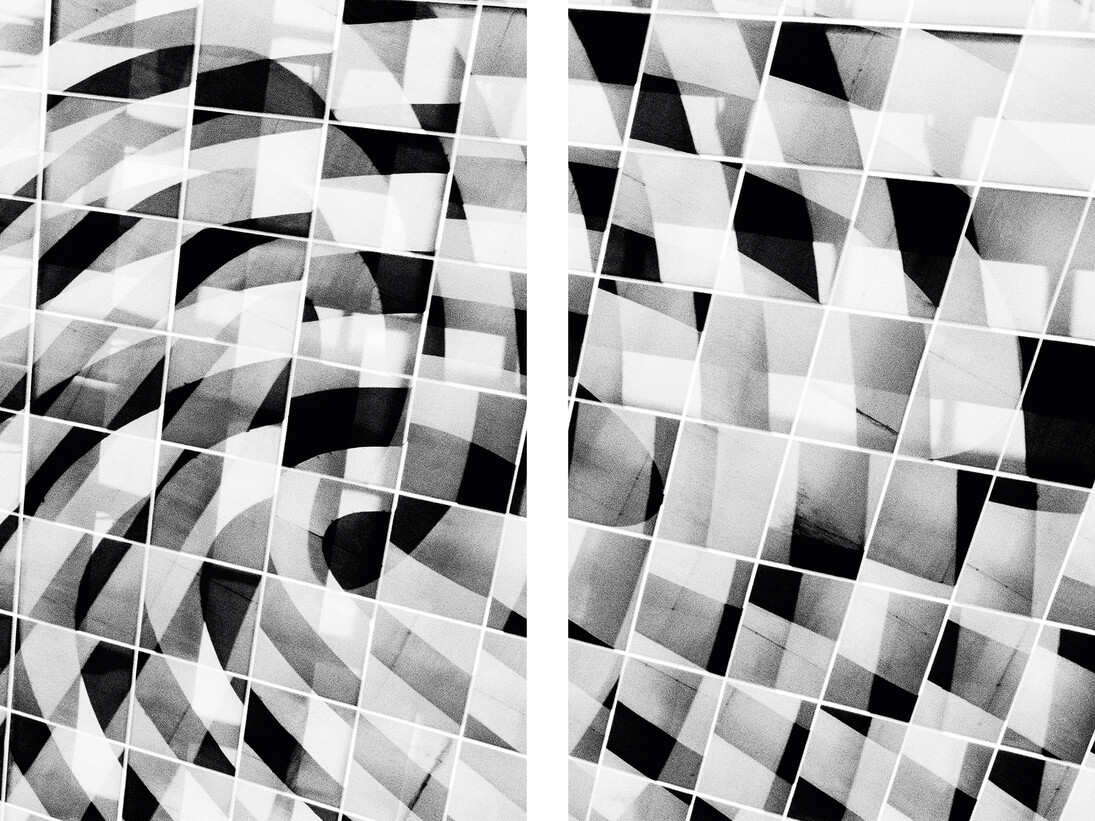 Olivier Dassault, Pictogramme, diptyque, 2015, 100 x 83 cm x 2 © Studio Olivier Dassault / Galerie Maeght, Paris
