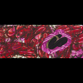 David Reed. Courtesy of Gagosian