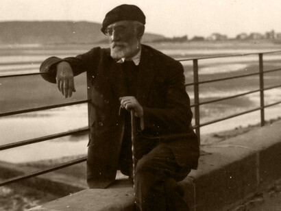 Miguel de Unamuno, en 1924 en Puerto Cabras