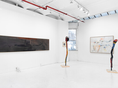 Various artists, Women across America: 1945–1979, exhibition view. Courtesy of Eric Firestone Gallery 