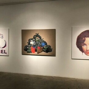 The Dotmaster, Exhibition view. Courtesy of GUM Galleria