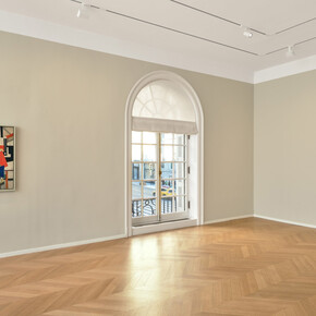 Fernand Léger, The mechanical paintings, exhibition view. Courtesy of Skarstedt Gallery