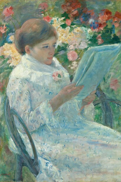 Mary Cassatt, On a balcony