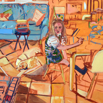 Vicky Smith, Obair bhaile, Homework (detail), 2025. Courtesy of Olivier Cornet Gallery