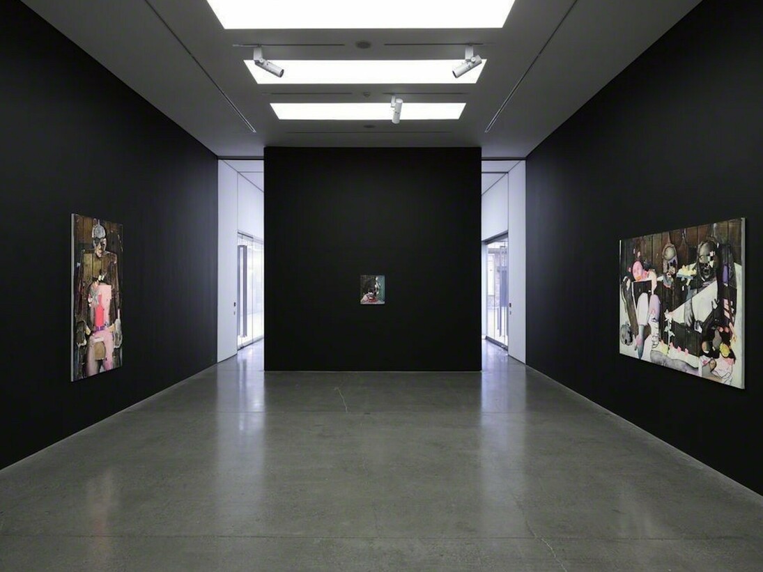 Magnus Plessen, The Skin of Volume, Exhibition view. Courtesy of White Cube