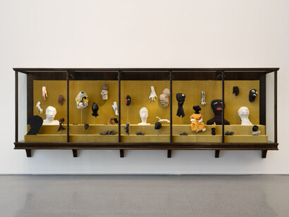Kara Walker, Fortuna and the immortality garden (machine), exhibition view. Courtesy of San Francisco Museum of Modern Art