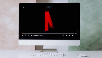 Plataforma de streaming em computador