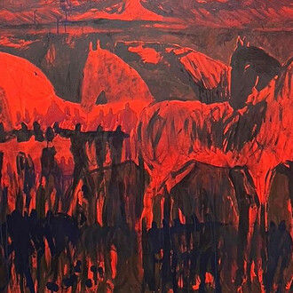 Hugo Winder-Lind, The landscape of my belly (detail). Courtesy of Isabel Sullivan Gallery