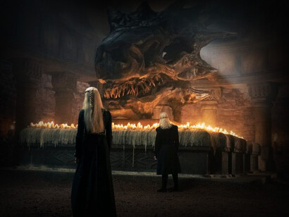 La princesa Rhaenyra Targaryen y el príncipe Daemon Targaryen, herederos al trono de Poniente en la serie 'La Casa del Dragón'
