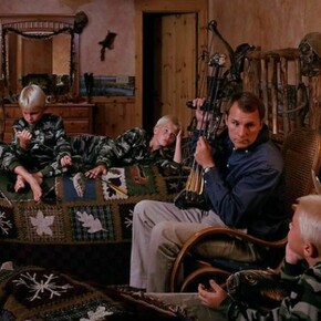 Angela Strassheim, Untitled (Storytelling), 2005, Archival pigment ink print, 40 x 50 inches