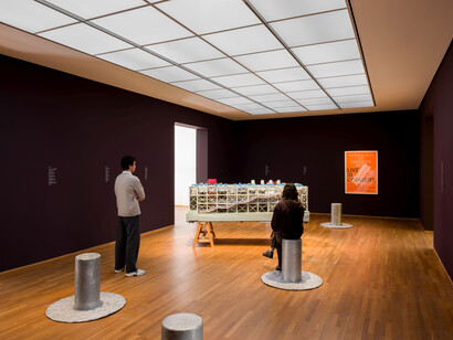 Saâdane Afif, Five preludes, exhibition view. Courtesy of Hamburger Bahnhof