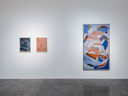 Maryam Hoseini, Swells, exhibition view. Courtesy of Green Art Gallery