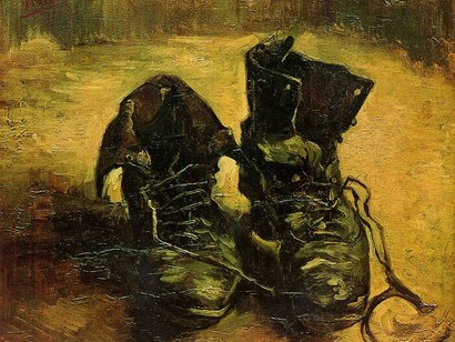 "Um par de sapatos" (1886), Vincent van Gogh