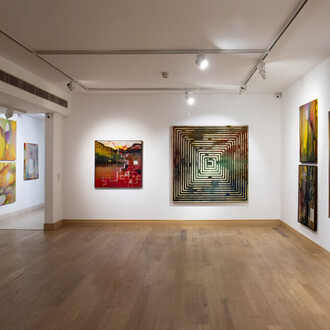 Deshna Shah, Poetry none the less science, exhibition view. Courtesy of Nature Morte