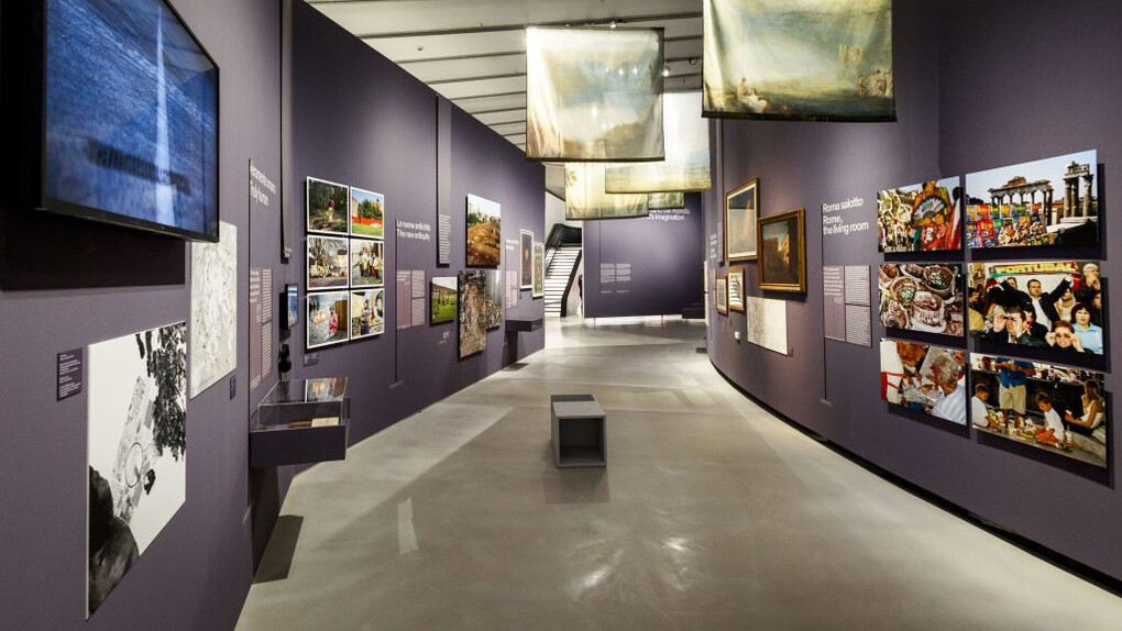 Rome in the world, exhibition view. Courtesy of Maxxi