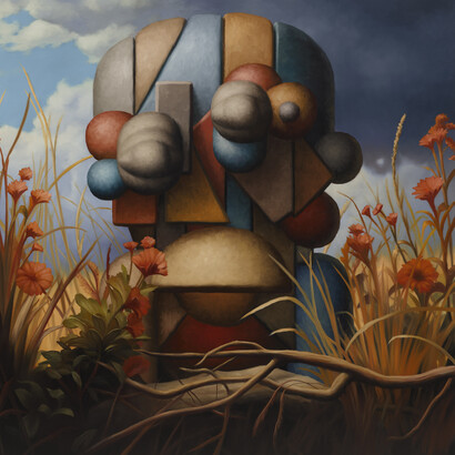 Devon DeJardin, Fractured radiance, 2025. Courtesy of Ross + Kramer Gallery