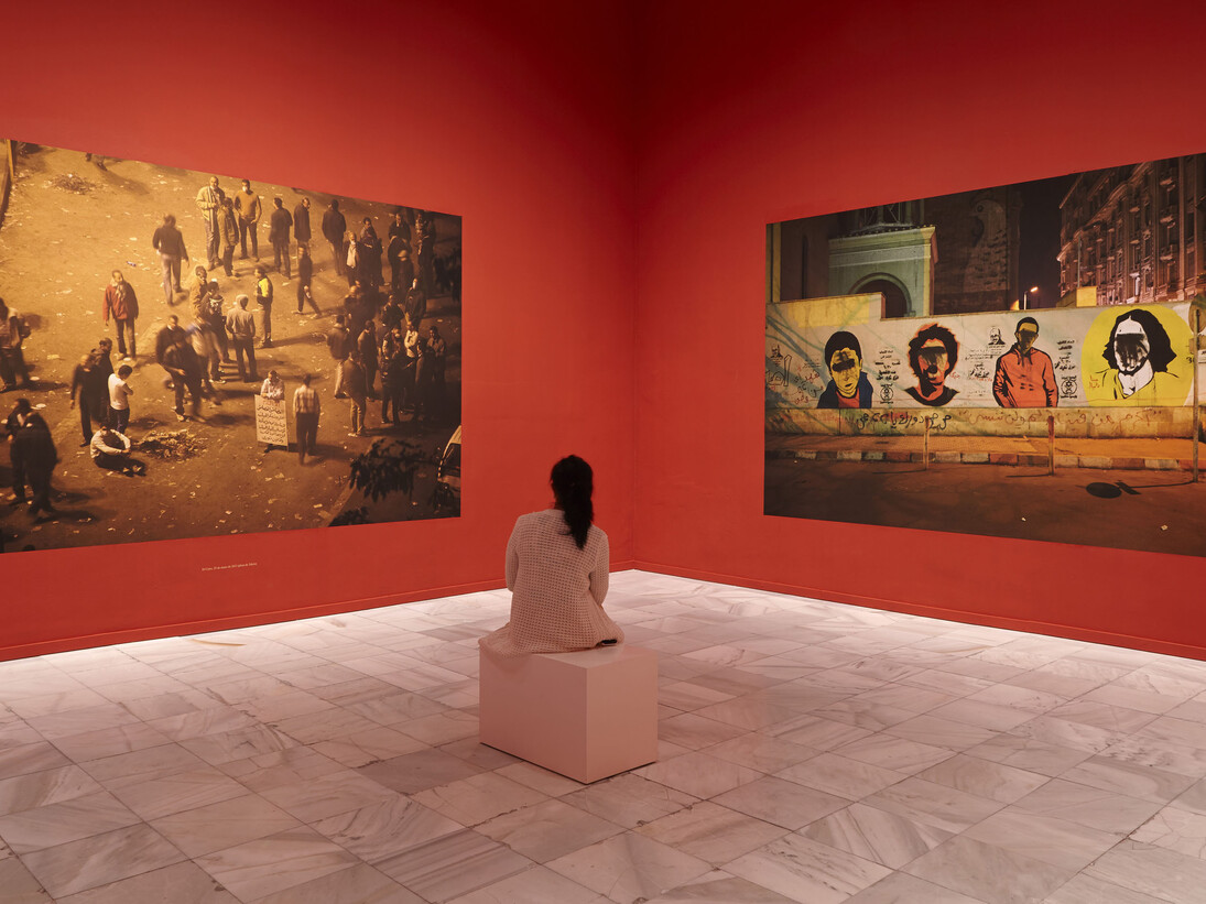 Vista de sala con obras de Lidwien van de Ven. Fotografía: Joaquín Cortès/Román Lores. Museo Nacional Centro de Arte Reina Sofía, 2014