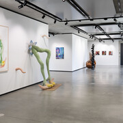 Various artists, Grotesk, exhibition view. Courtesy of König Gallery