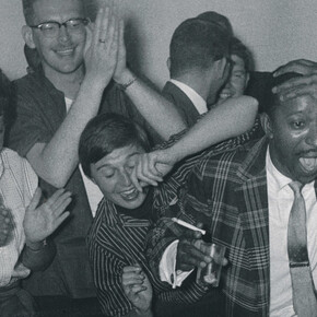 Lisette Model, Ollie McLaughlin, Hotel Viking, Newport Jazz Festival, Rhode Island (detail), 1956. Courtesy of Albertina Museum