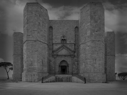 Castel del Monte, Puglia, Italia. Fortezza medievale fatta costruire da Federico XX di Svevia. I corzetti hanno conosciuto una diffusione vastissima