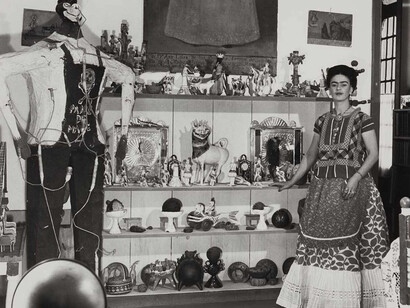 Frida Kahlo and Arte Popular. Courtesy of MFA