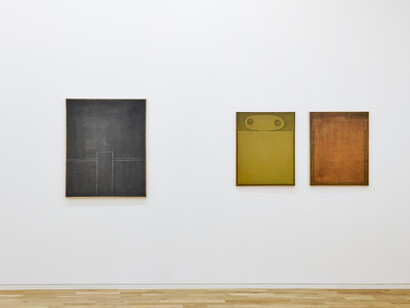 Heinz Butz, Paintings from the 1960s, ausstellungsansicht. Mit freundlicher genehmigung von Jahn und Jahn