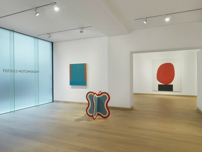 Colour is, Exhibition view. Courtesy of Waddington Custot
