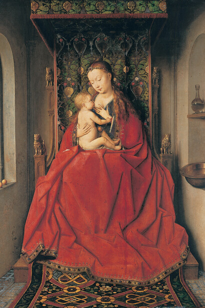Jan van Eyck, Lucca Madonna, around 1437/38. Mit freundlicher Genehmigung des Städel Museums