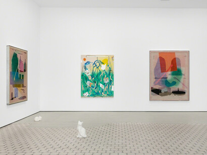Florian Meisenberg and David Renggli. Courtesy of Wentrup Gallery
