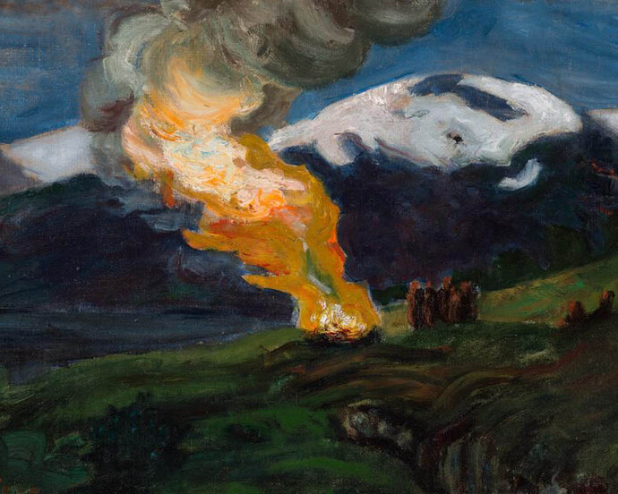 Nikolai Astrup. Courtesy of KODE