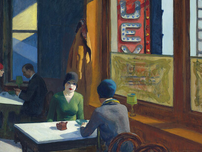 Edward Hopper, Chop Suey (1929)