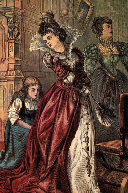 Cenerentola. Illustrazione dall'edizione di
George Routledge & Sons del 1865