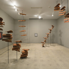 Jackie Castillo, Descent, like the return, exhibition view. Courtesy of ICA LA