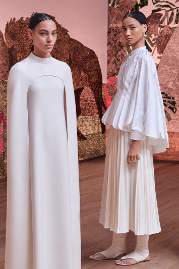 A arte da alta costura da Dior, coleção outono-inverno 2023-2024, por Maria Grazia: uma fusão entre tradição e inovação, onde cada criação reflete o mais alto padrão de qualidade e exclusividade