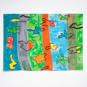 Etel Adnan. Courtesy of Aspen Art Museum