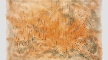 Watercolor, engraving on paper, cm 100x70, 2013