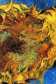 Van Gogh's masterpiece, 'Six Sunflowers,' serves as a poignant reminder, drawing an evocative parallel to the vibrant hues of the Ukrainian flag, capturing the essence of resilience and hope through the timeless language of art