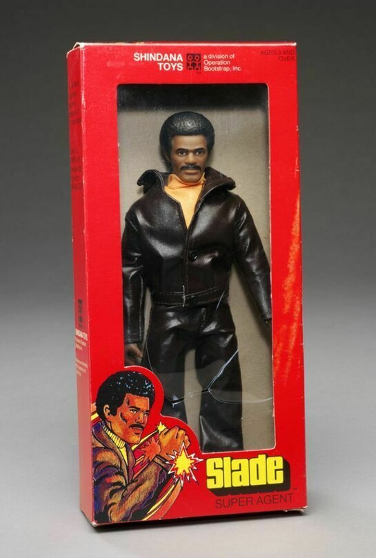 Super Agent Slade action figure, Shindana Toys Inc, USA, 1975, © Jon Daniel